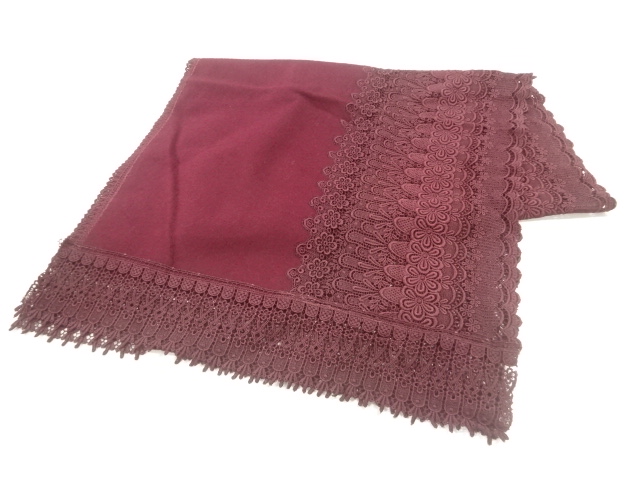 レース花模様ショール